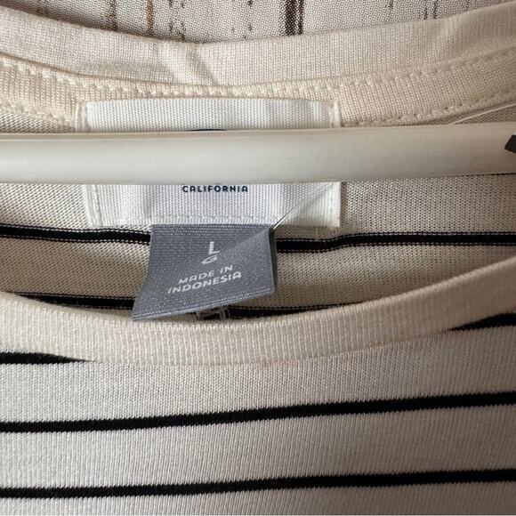 Old Navy Sleeveless Striped Tank Top with Shine Bright Print Sz L NWT - Picture 5 of 8